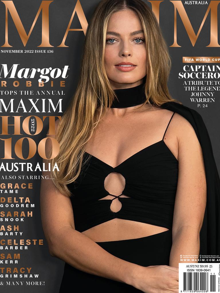 The cover of Maxim Australia’s new issue.