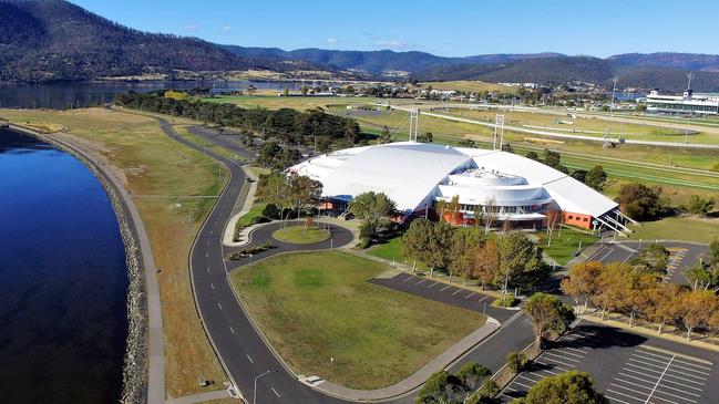 The Derwent Entertainment Centre will also benefit from a $68 million to host a local NBL team and games. Picture: Kelvin Ball