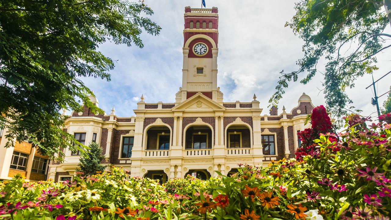 The Town Hall in Toowoomba. Toowoomba feature: journalist, Jessica Grewal.