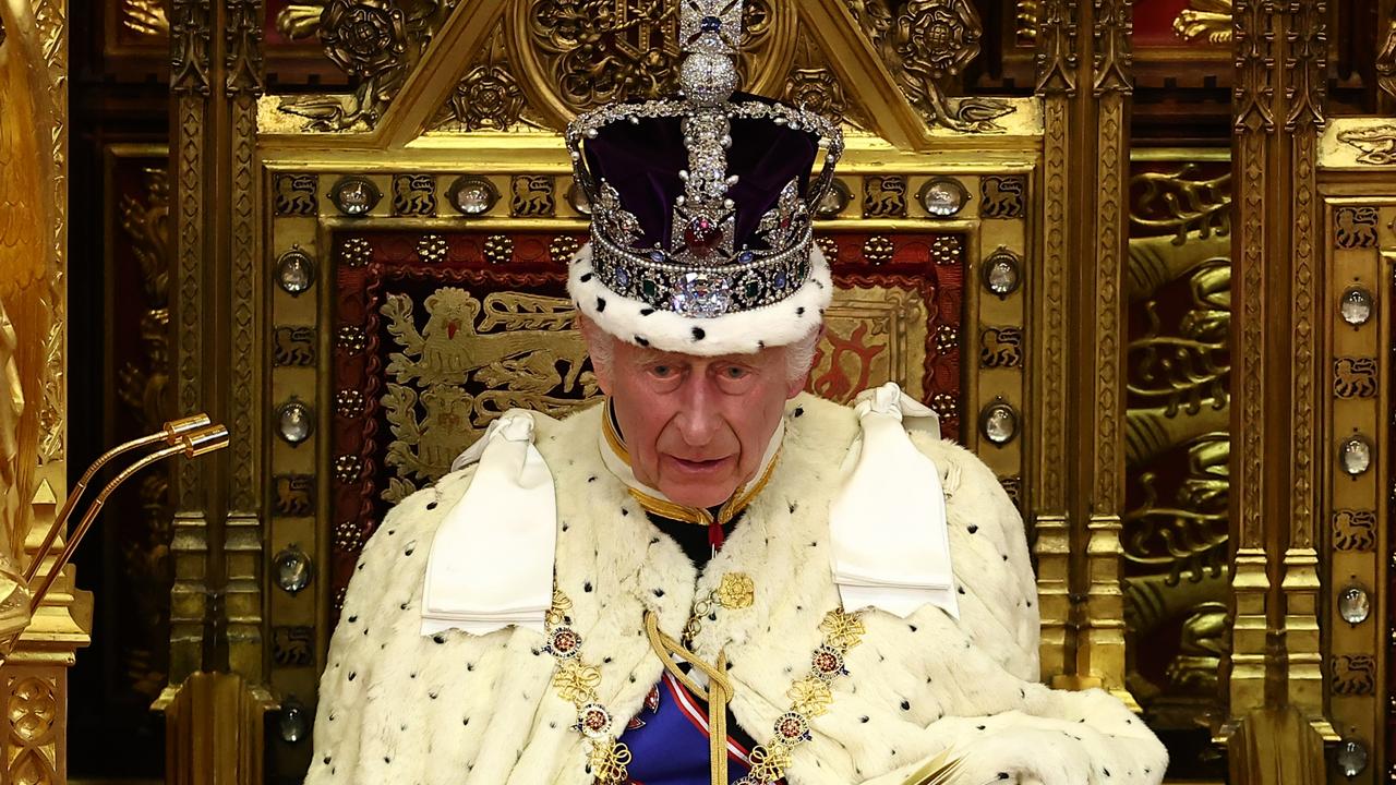 King Charles III appears during the State Opening of Parliament, at the Houses of Parliament, on July 17, 2024 in London, England. Picture: Henry Nicholls – WPA Pool/Getty Images.