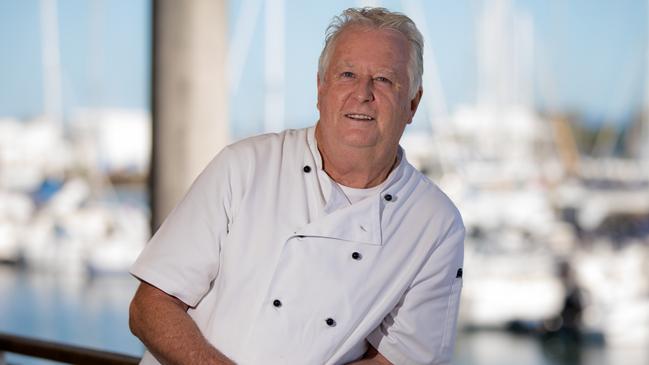 Moreton Bay Boat Club head chef Bill Cobb. Photo: Dominika Lis