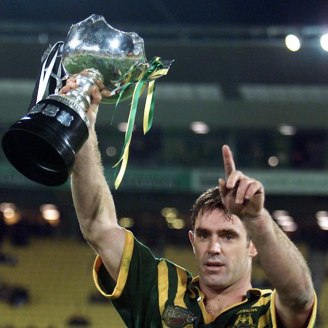 Brad Fittler made his Kangaroos debut at 19. Picture: Mark Evans