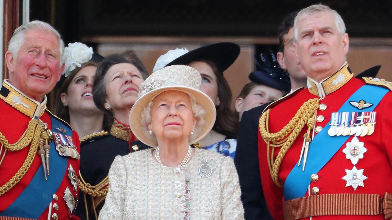 The Queen, Prince Charles and Prince William are said to be ‘absolutely furious’ with Andrew. Picture: Chris Jackson/Getty Images.