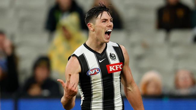 Ollie Henry wishes to join his brother at the Cats. Picture: Michael Willson/AFL Photos via Getty Images