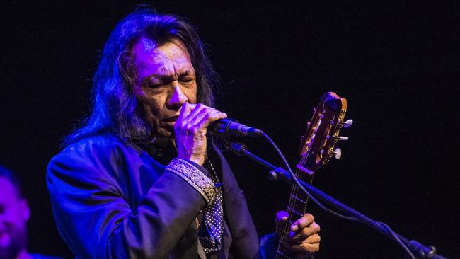 Rodriguez live on stage in Milan in 2015. Picture: Getty Images