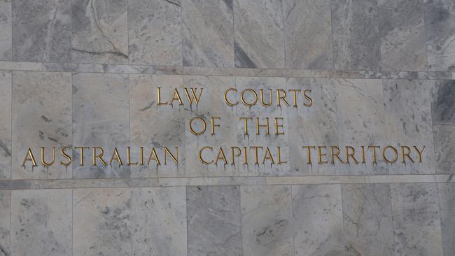 The ACT courts, where Manfred Uhle appeared via audiovisual link. Picture: Blake Foden