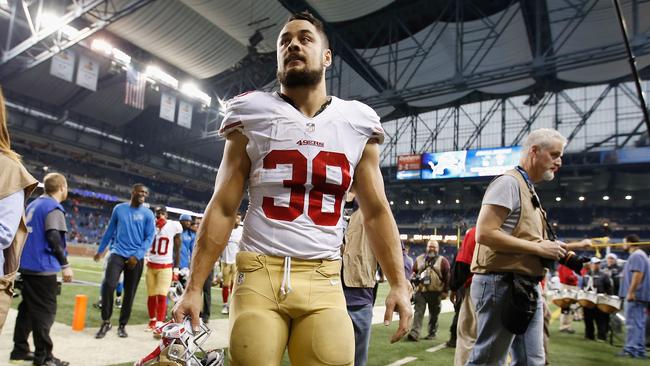 Jarryd Hayne has played his final game in the NFL for the San Francisco 49ers.