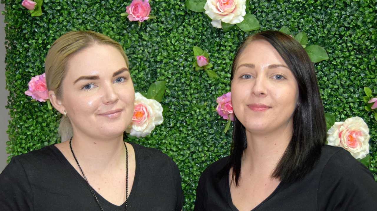 Brodie and Tegan have worked together for many years, first Tegan owning a shop and now Brodie has one. Picture: Maddelin McCosker