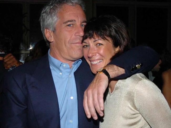 Jeffrey Epstein and Ghislaine Maxwell. Picture: Supplied