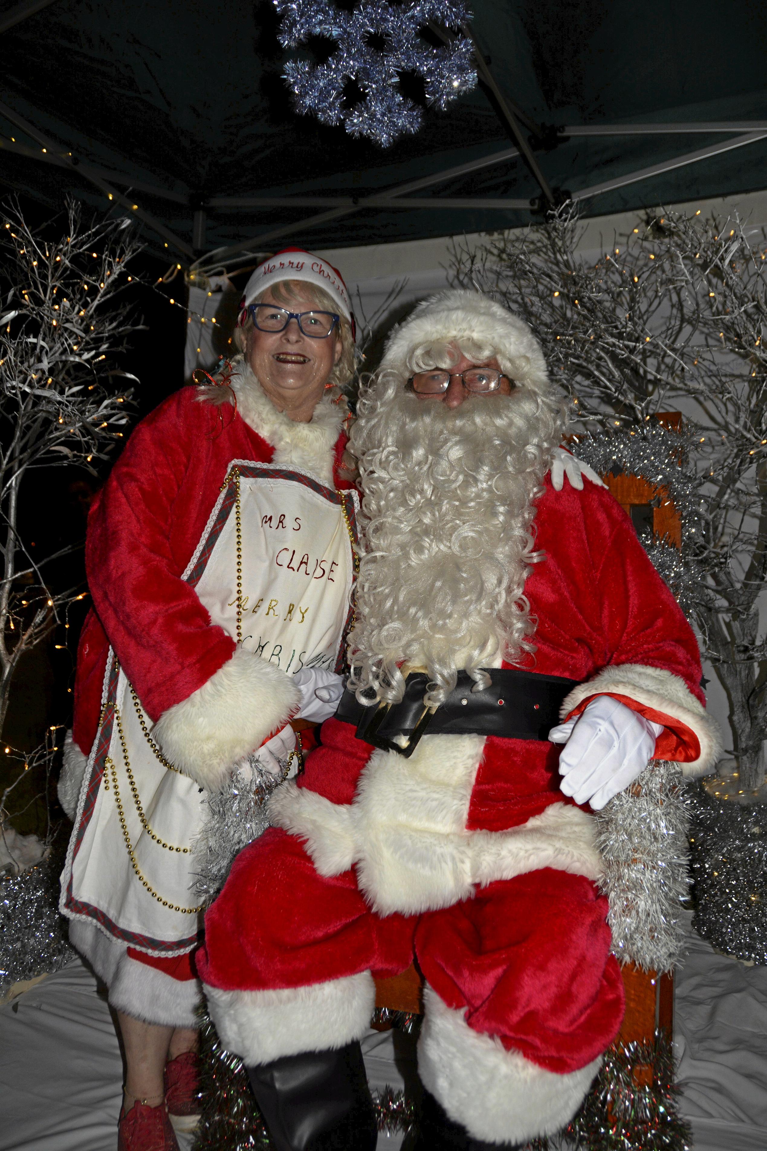 Mr and Mrs Santa Claus at the Tara Christmas Carnival 081218. Picture: Eloise Quinlivan