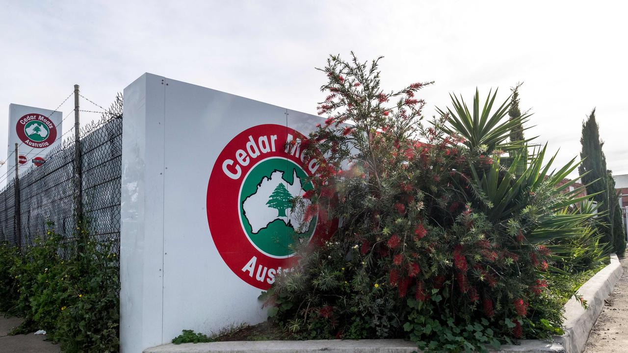 The Cedar Meats factory in Brooklyn has been shut down after a COVID-19 cluster. Picture: Jake Nowakowski