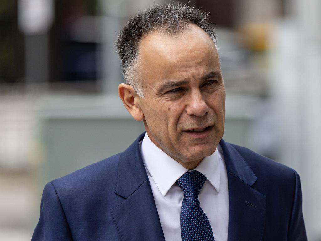 MELBOURNE, AUSTRALIA - NewsWire Photos - 4 OCTOBER 2024: Victorian Opposition leader John Pesutto arrives at the Federal Court of Australia. Picture: NewsWire / Diego Fedele