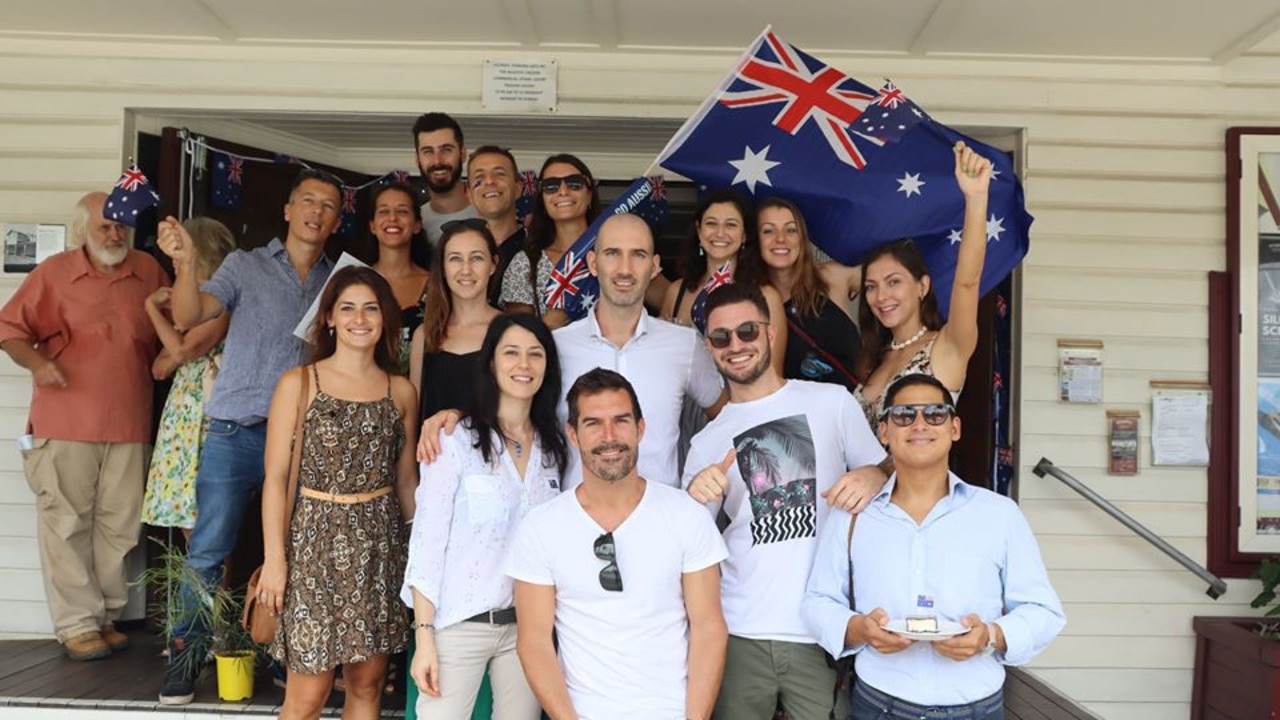 WELCOME: 50 new Australians become permanent residents at the Australia Day Citizenship Ceremony at Majestic Theatre, Pomona.