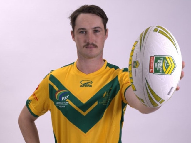 Harry Griffin is back to his brilliant best after a knee reconstruction. Photo: Touch Football Australia