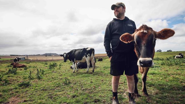 Mount Gambier region dairy farmer Will Seidel. Photo: Nicole Cleary