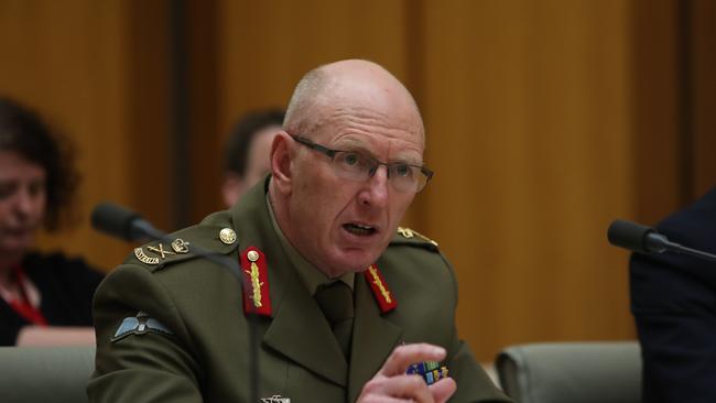 General Lieutenant General John Frewen is overseeing the vaccine rollout. Picture: Kym Smith