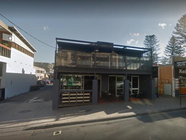 The incident started outside Sirens in Terrigal when Collins was refused entry.