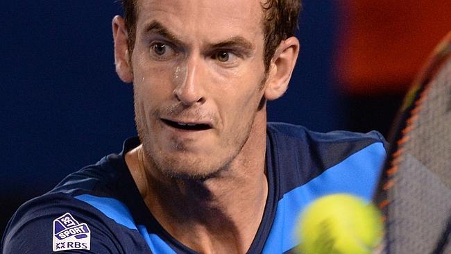 Andy Murray carried the RBS patch during the Australian Open.