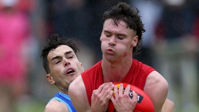 It’s been a tough few months for Portarlington‘s Tyler Cummins and his teammates. Picture: Mike Dugdale