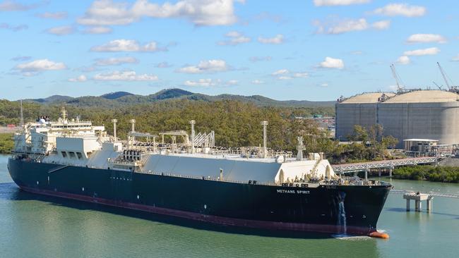 The first shipment of LNG left the Curtis Island facility in January 2016.