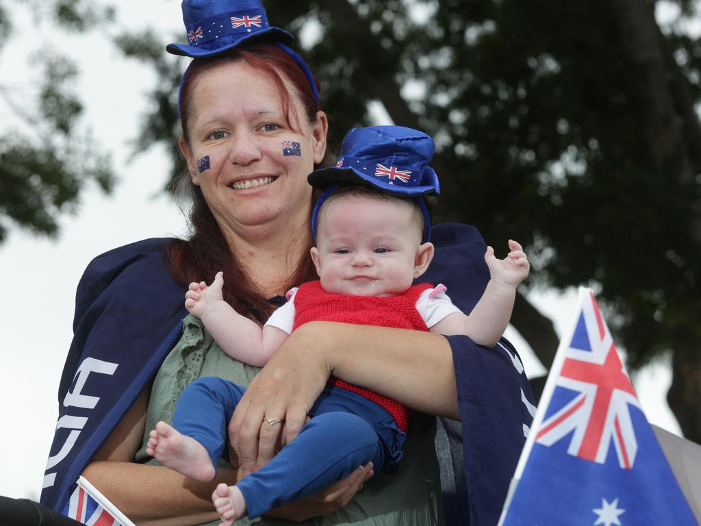 Australia Day civic ceremony, Koshigaya Park, Campbelltown. Picture: Timothy Clapin