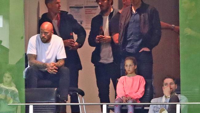 Jesse Hogan (bottom right) is a much-loved member at the Dees. Pic: Getty Images