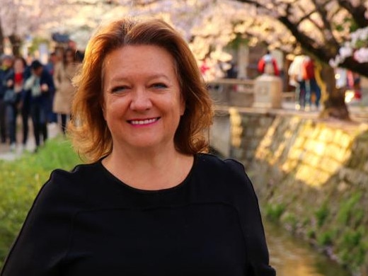 Hancock Prospecting Group executive chairman and Australian Olympic supporter Gina Rinehart.