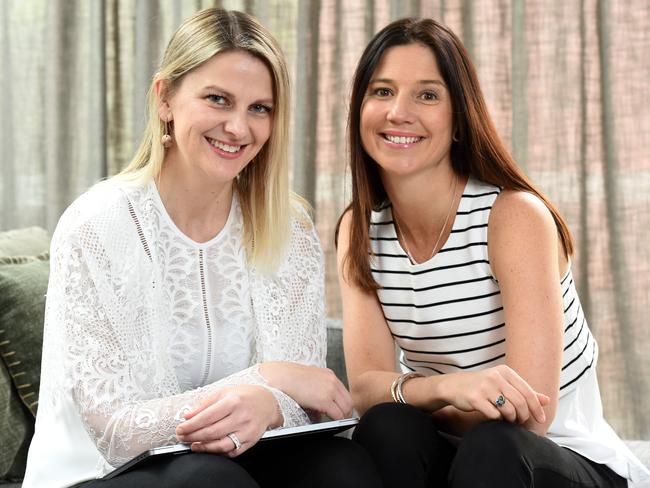 Kate Pollard and Jodi Geddes of Circle In say companies wanting to offer egg freezing for employees could be a good thing. Picture: Kylie Else