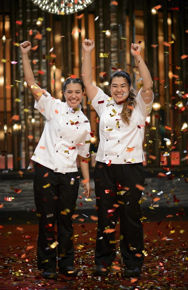 MKR 2016 winners sisters Tasia and Gracia Seger were up against other complete novices this year. Picture: Channel 7