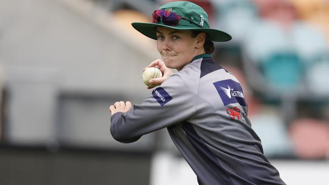 Tigers women's player Heather Graham is set to make her WNCL debut for her new state next week. Picture: Zak Simmonds