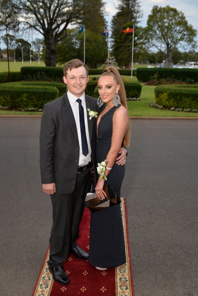 Matt Jones and Gabby Lindenmayer at Concordia formal at Redlands campus, Thursday, November 16, 2017. Picture: Kevin Farmer