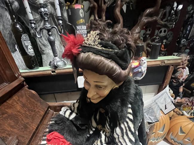 A doll at Maryborough's Haunted Doll Museum.