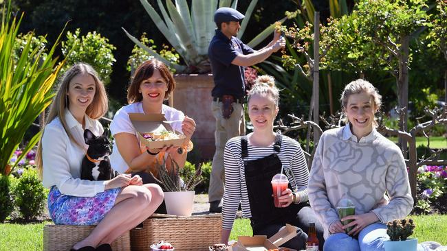 Prahran’s Victoria Gardens is a popular picnic spot and also hosts outdoor events. Picture: Andy Brownbill.