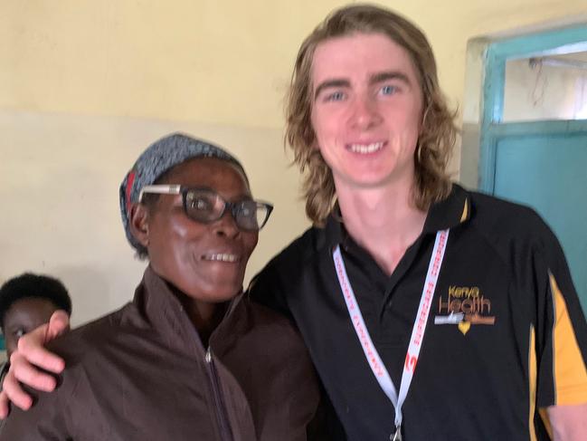 INSPIRING YOUNG MAN: Ballina's Ryan Webb just returned from volunteering in Kenya with Kenya Health, where he helped about two and a half thousand villagers with health issues and helped hundreds of locals be able to see again.