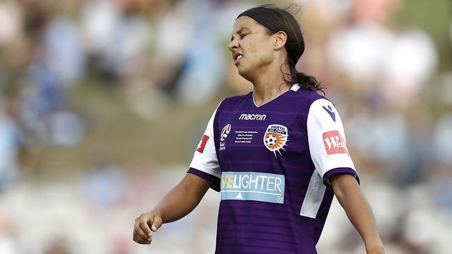 The FFA are going to do everything they can to keep Sam Kerr at Perth Glory.