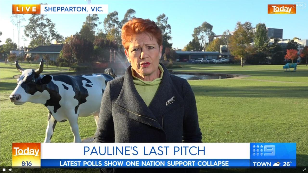 Pauline Hanson has delivered a ferocious attack on Today host Deborah Knight.