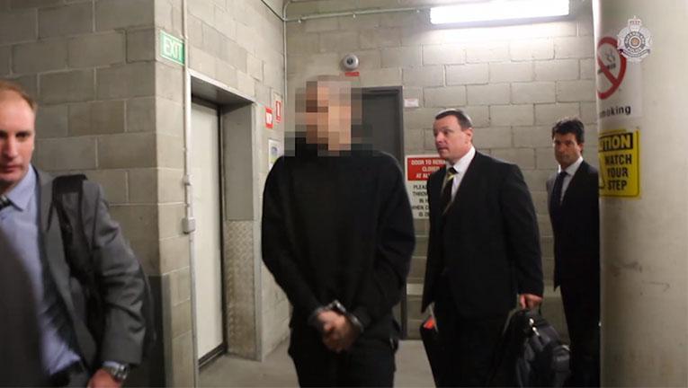 Etradited Bikie Wade Yates-Tui's Arrest