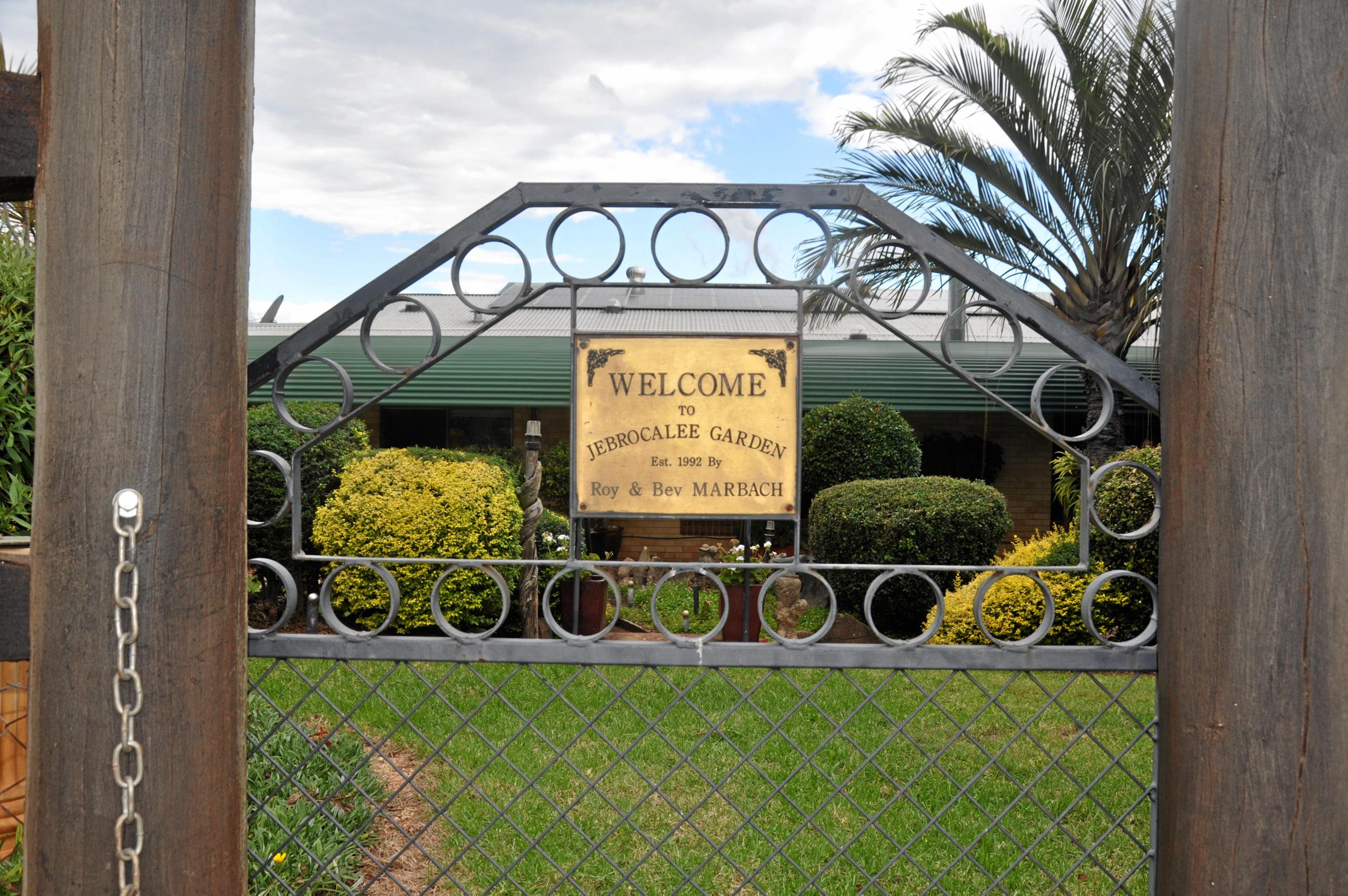 Monto Garden Club visits Roy and Bev Marbach's property. Picture: Mackenzie Colahan