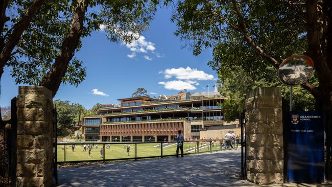 Cranbrook School’s Hordern Oval Precinct redevelopment won a National Award for Educational Architecture last year. It was budgeted at $125 million. Picture: Supplied