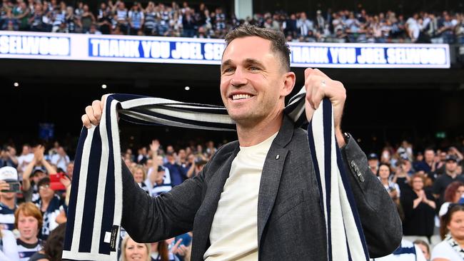 Joel Selwood is a perfect former AFL player to be part of the Carlton Draft. Photo by Quinn Rooney/Getty Images