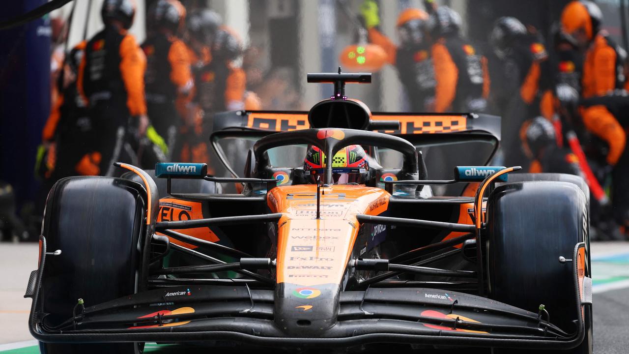 Oscar Piastri’s McLaren team made a perfect pit stop under a safety car