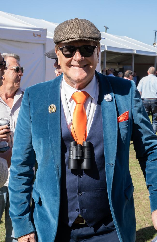 Wayne Dyer at the Gympie Muster Races. Saturday, August 19,. 2023. Picture: Christine Schindler