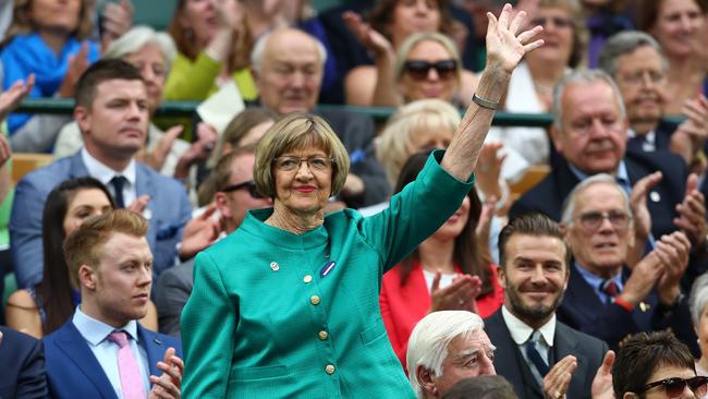 January’s Australian Open marks the 50th anniversary of Margaret Court’s grand slam. Picture: Getty Images