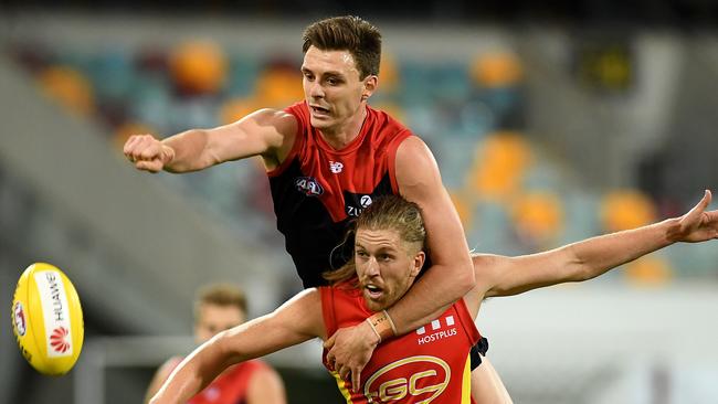 Jake Lever hasn’t set a date when he will return. Picture: AAP