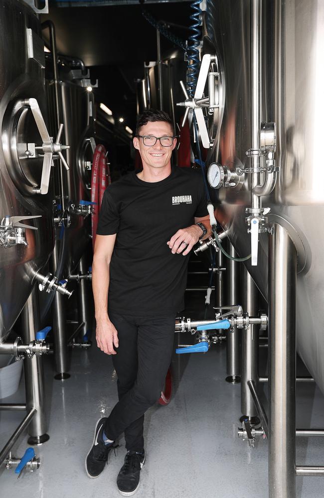 Brouhaha Brewery owner Matt Jancauskas. Picture: Annette Dew