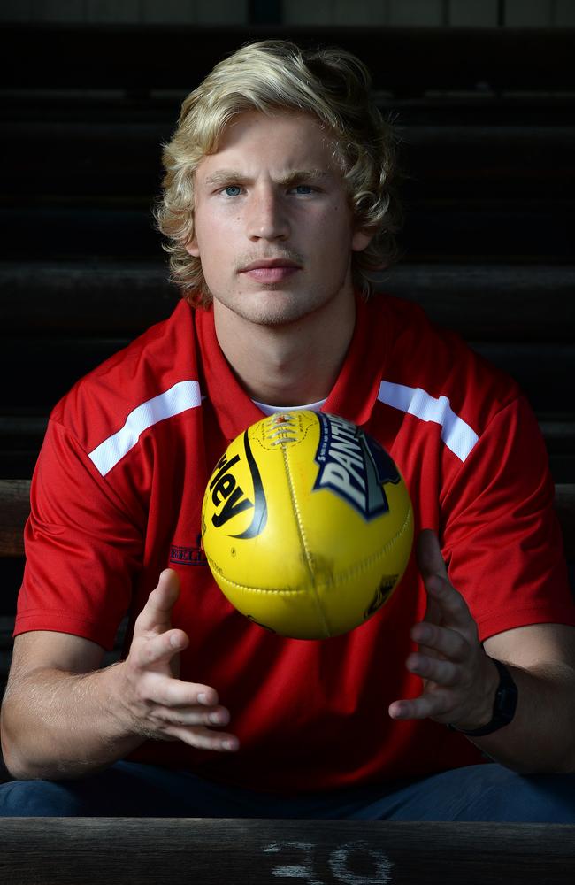 Billy Frampton is hoping to hear his name called out on draft night. Picture: Daniel Wilkins