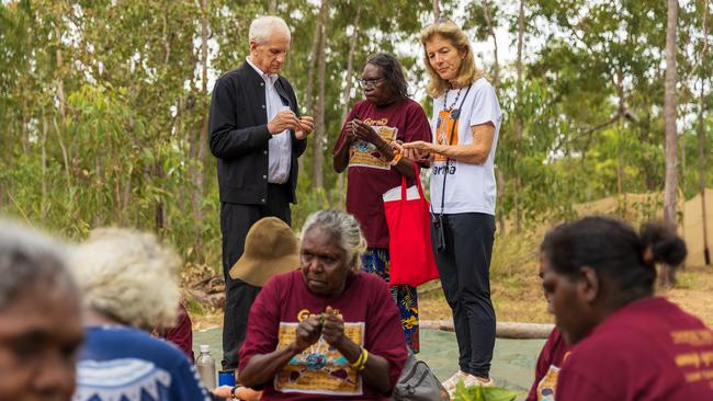 U.S Ambassador to Australia Caroline Kennedy attends the Garma Festival at Gulkula. Picture: Tamati Smith/ Getty Images