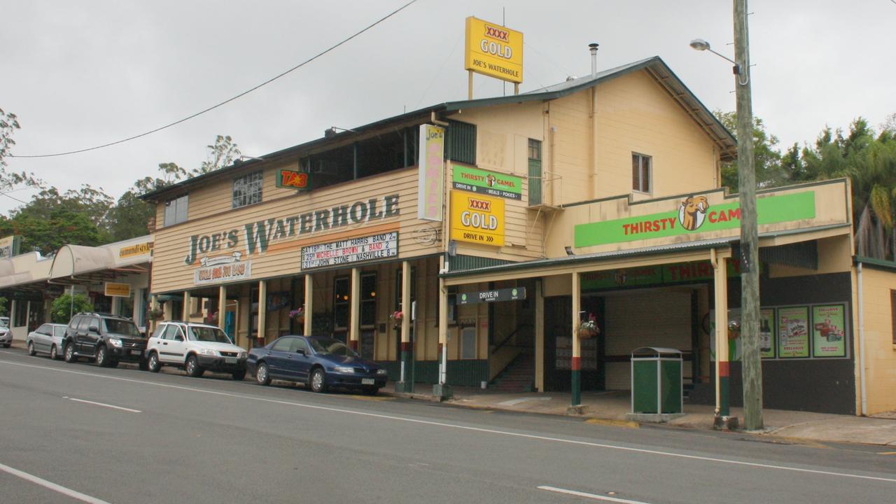 Memorial Drive, Eumundi, showing Joe's Waterhole. Picture: Erle Levey