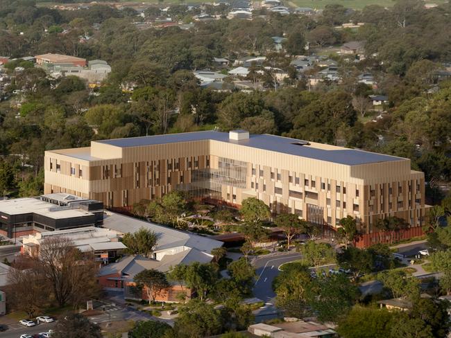 Artist impression of Mt Barker Hospital expansion. Pictures supplied bystate government.