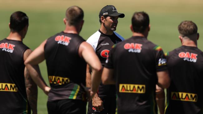 The Bulldogs have spoken to Penrith assistant coach Trent Barrett.